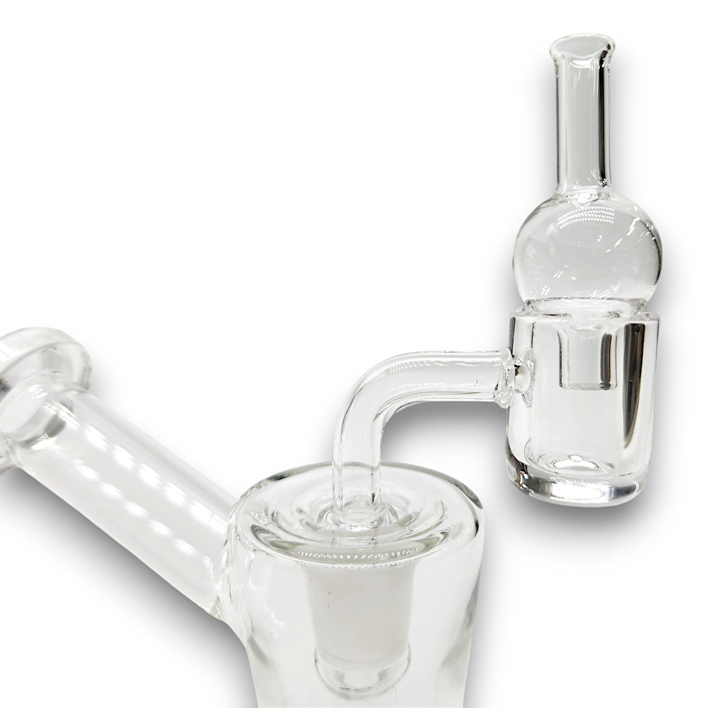 6" Diamond Bubbler Bong Dab Rig with Circ Perc