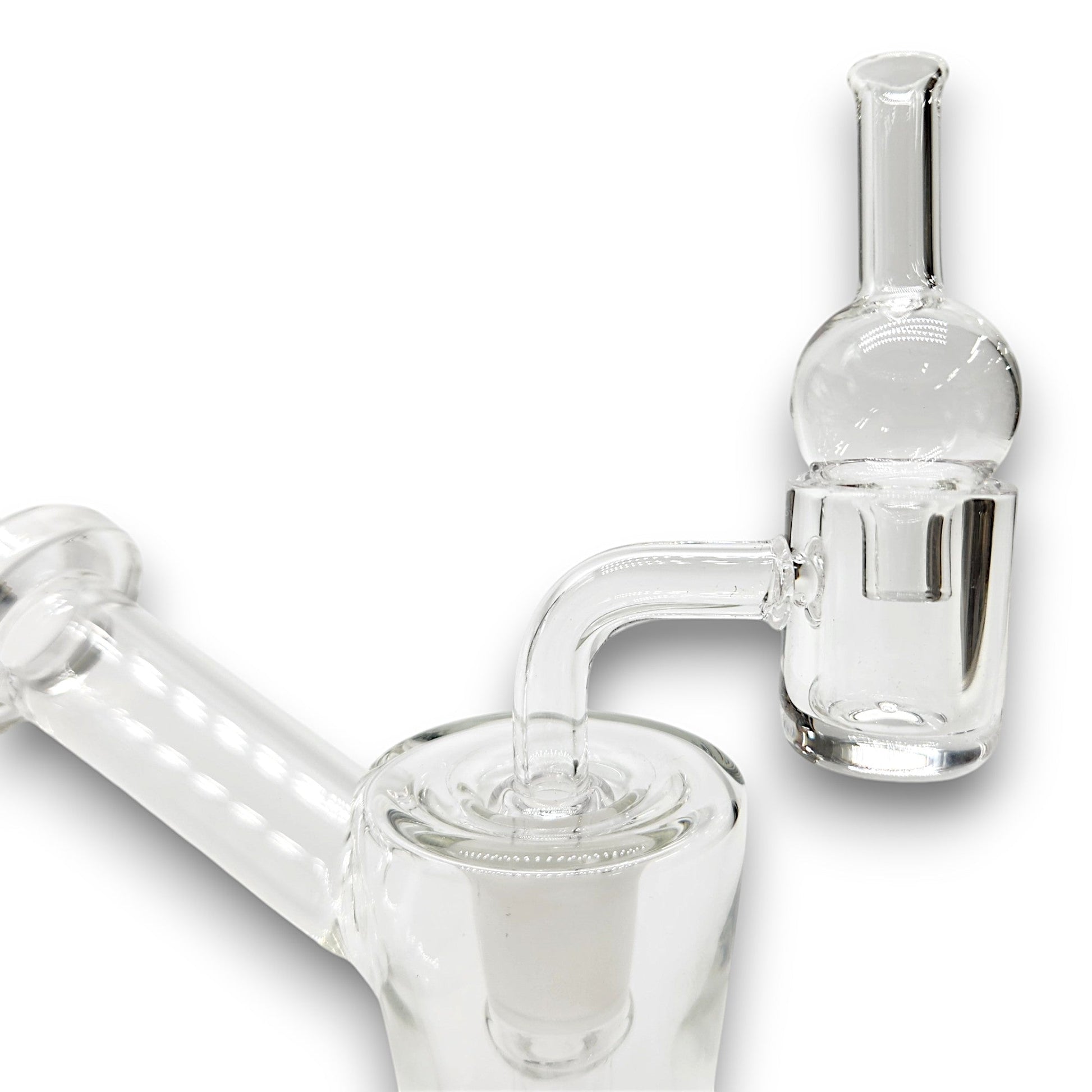 6" Diamond Bubbler Bong Dab Rig with Circ Perc