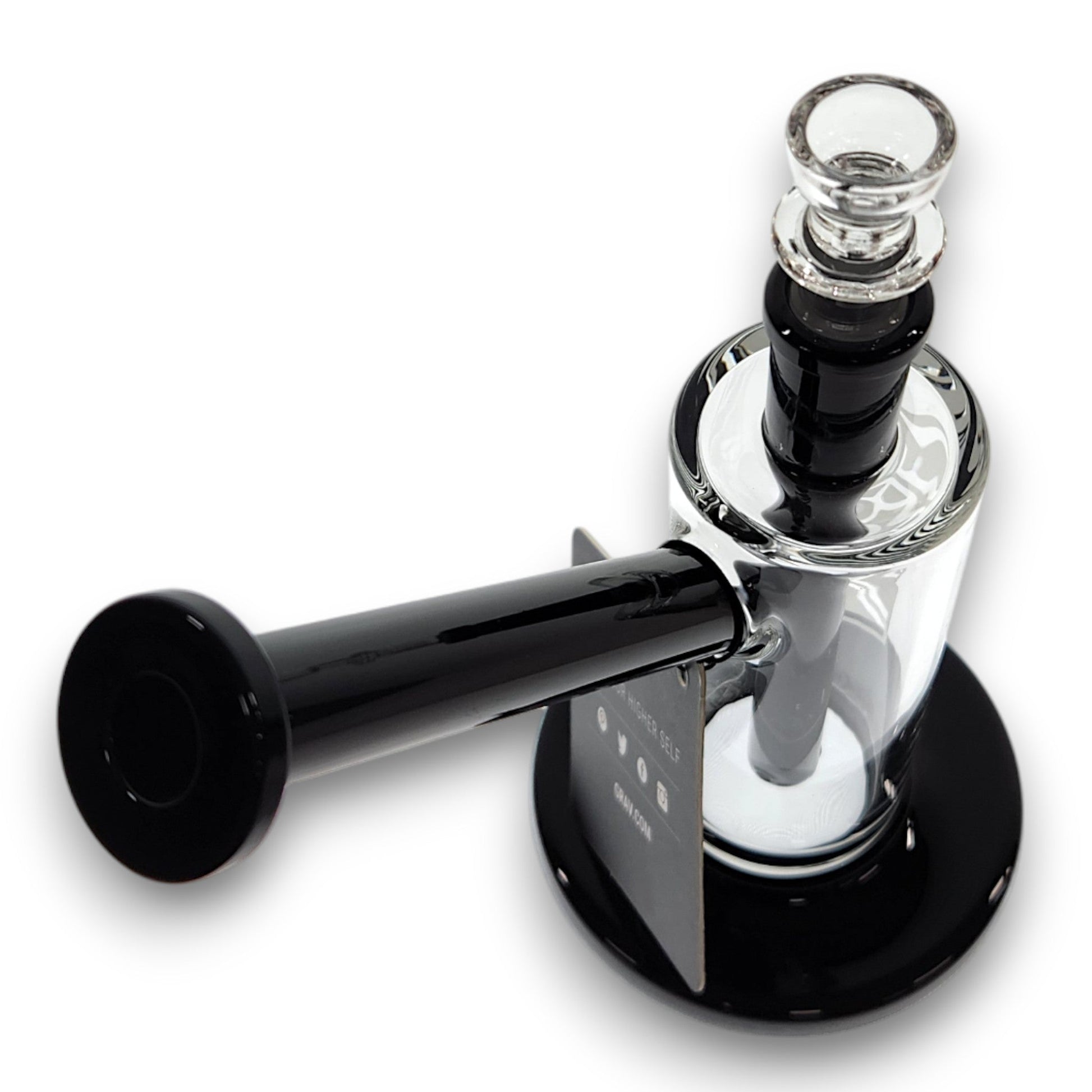 6" GRAV Medium Upright Bubbler Bong