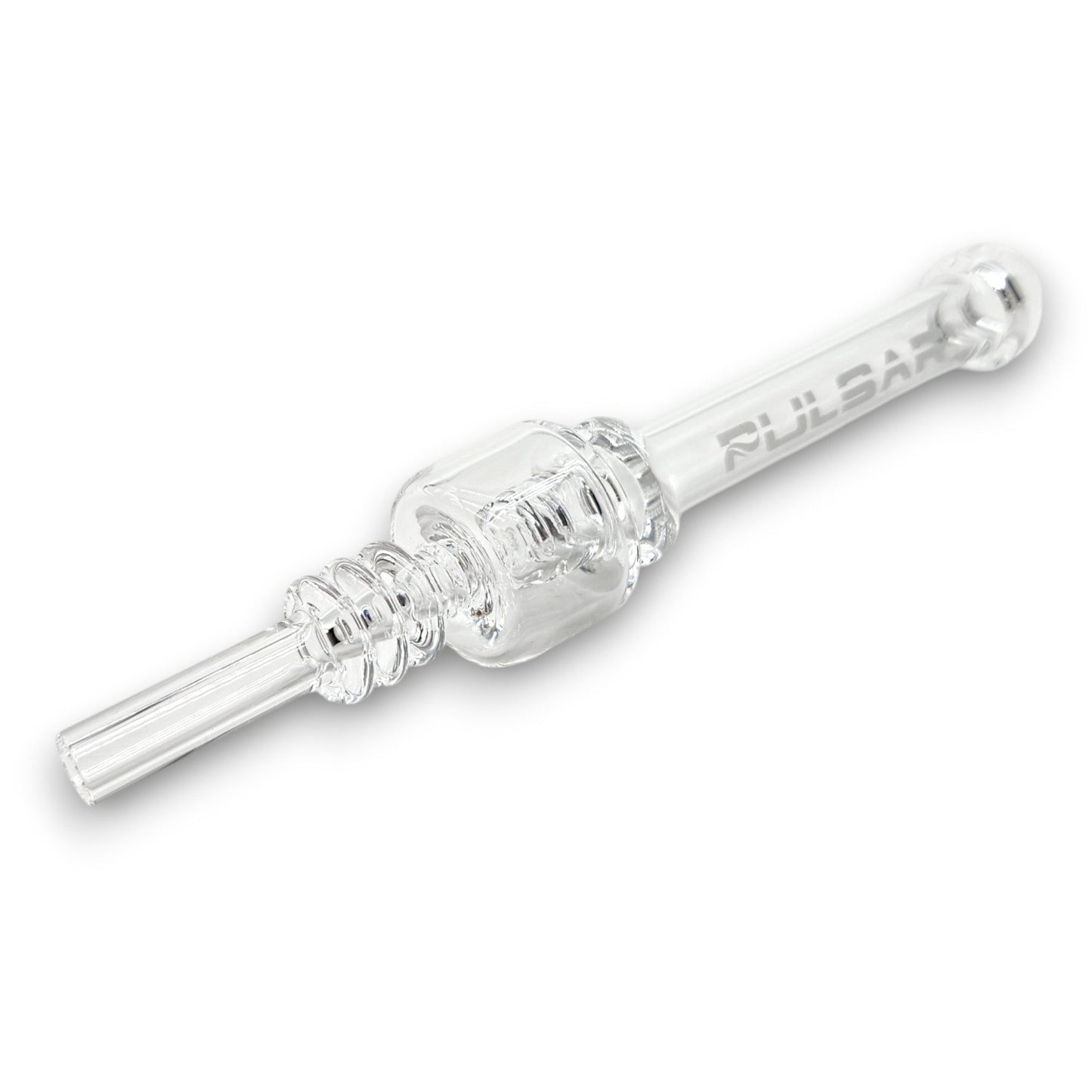 6" Pulsar Quartz Deco Diffuser Dab Straw