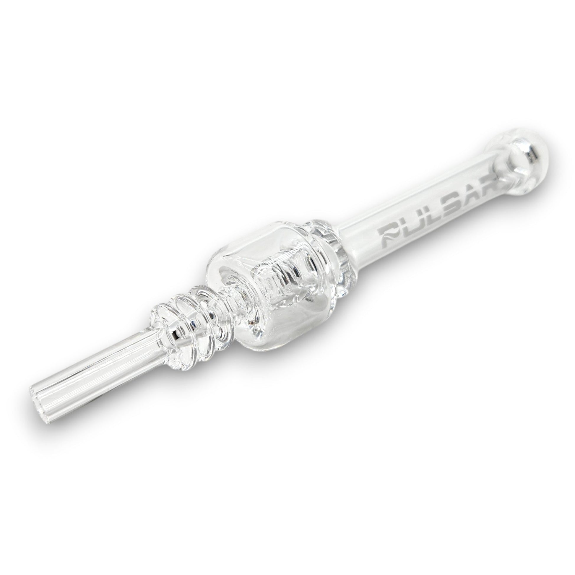 6" Pulsar Quartz Deco Diffuser Dab Straw