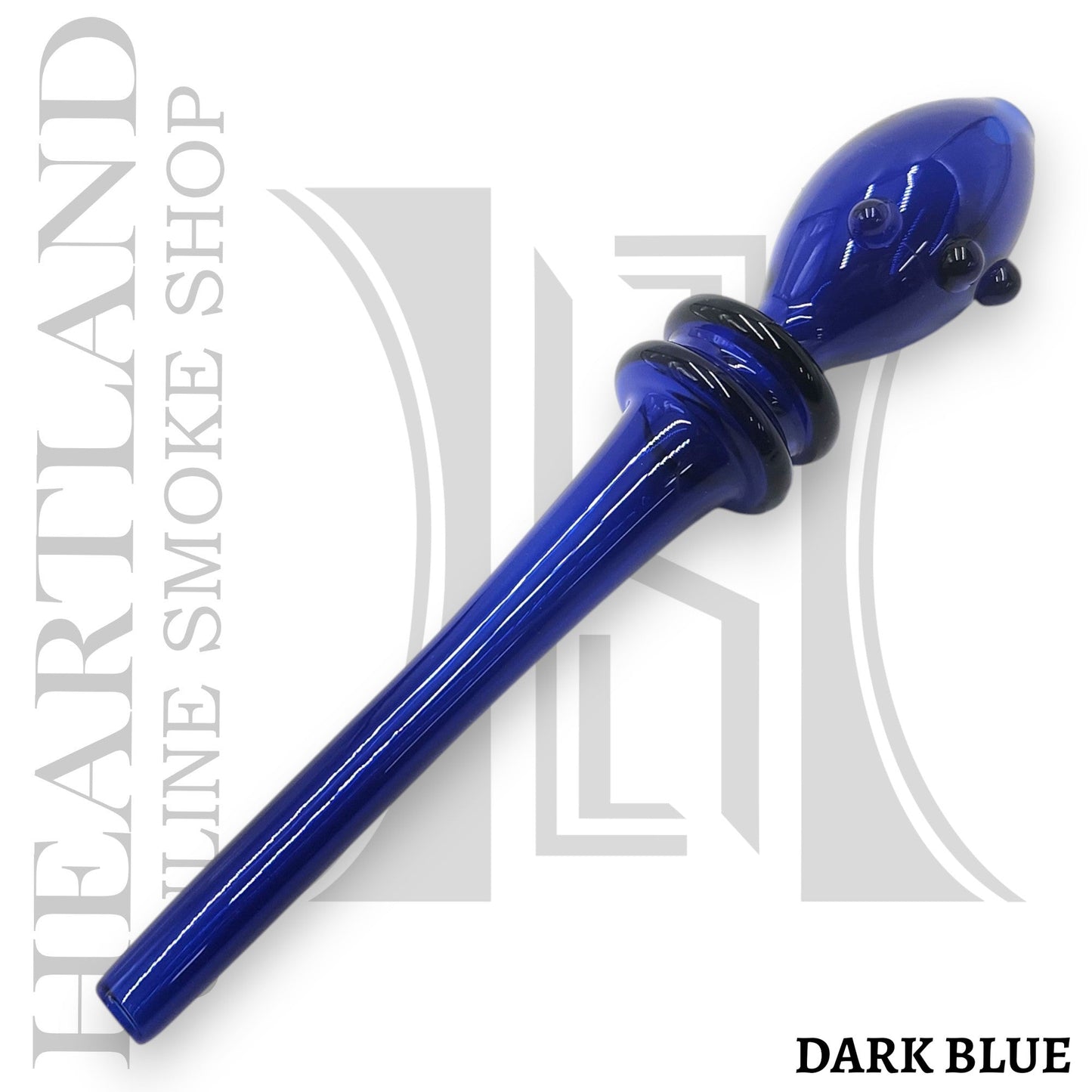 6" Solid Color Rounded Vapor Straw Nectar Collector