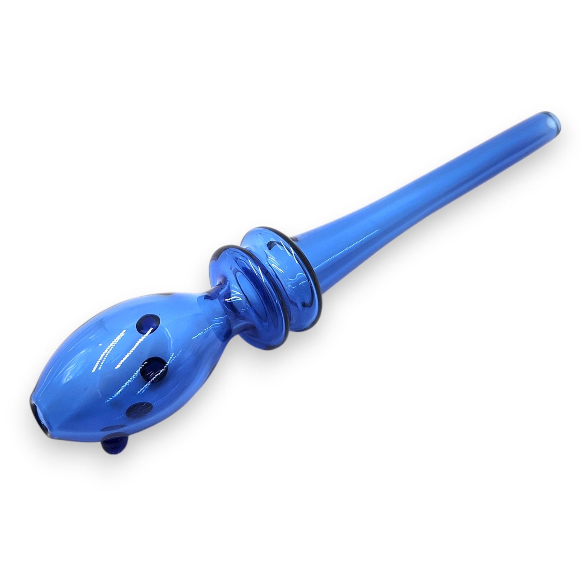 6" Solid Color Rounded Vapor Straw Nectar Collector