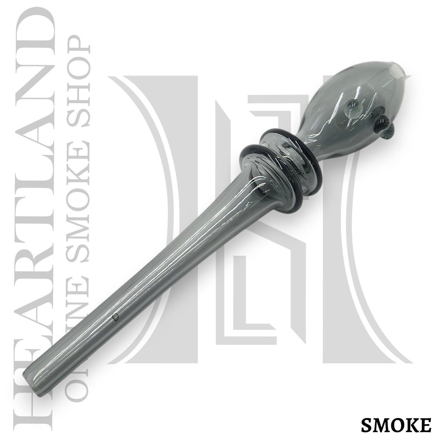 6" Solid Color Rounded Vapor Straw Nectar Collector