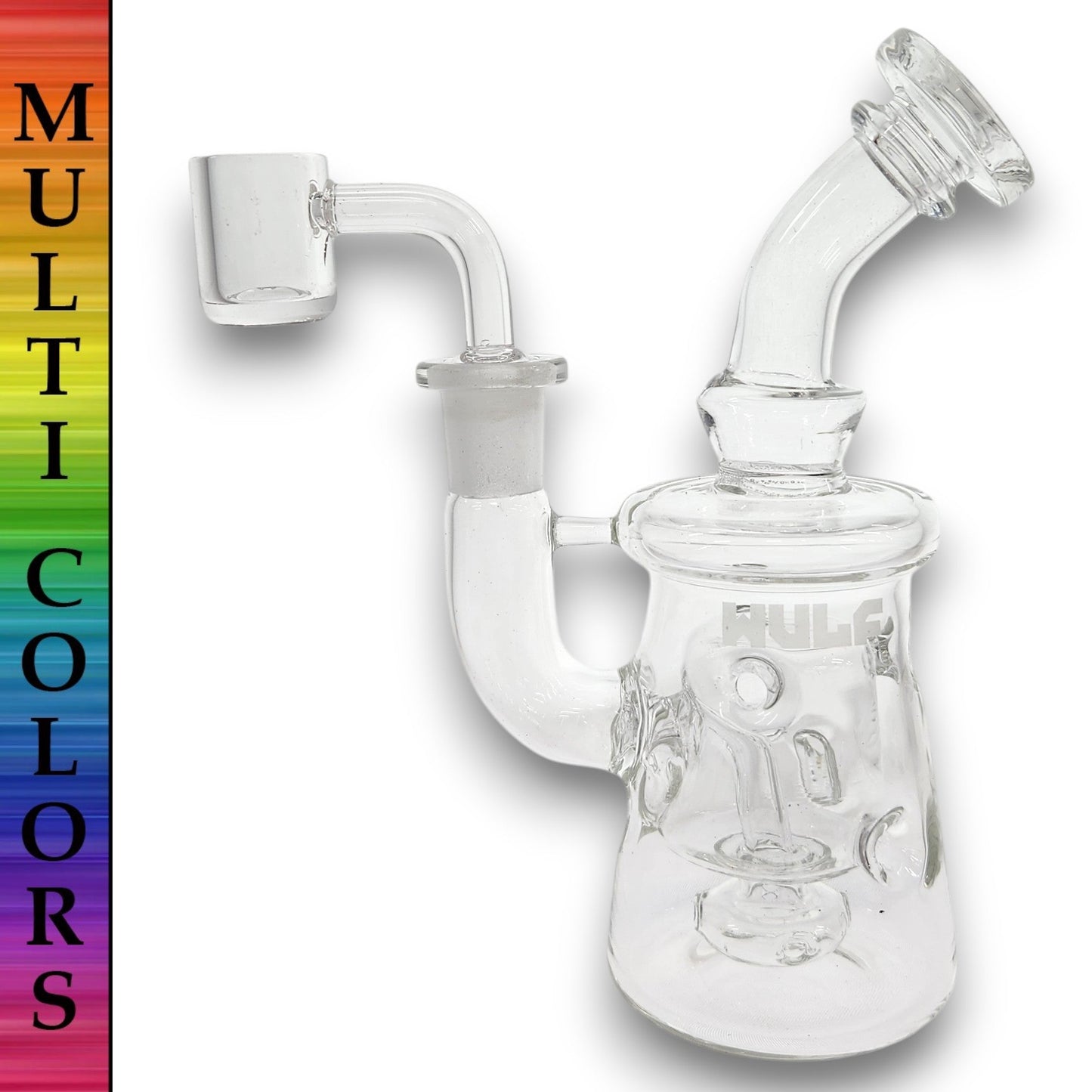 6.5" Wulf Torq Mini Bong Dab Rig