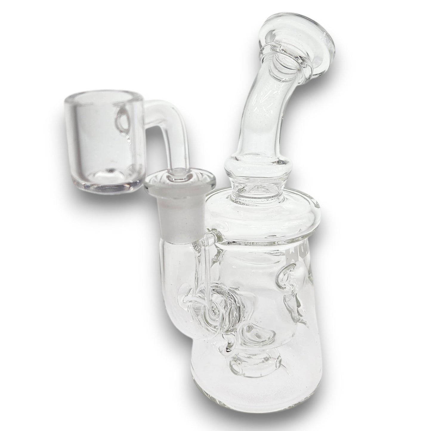 6.5" Wulf Torq Mini Bong Dab Rig