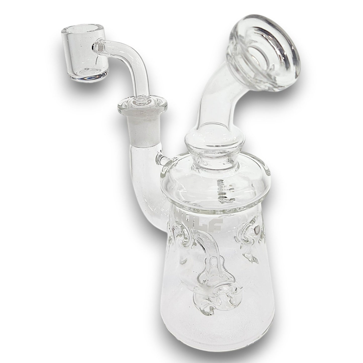 6.5" Wulf Torq Mini Bong Dab Rig
