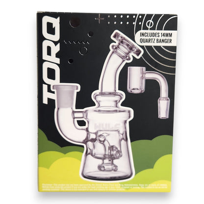 6.5" Wulf Torq Mini Bong Dab Rig