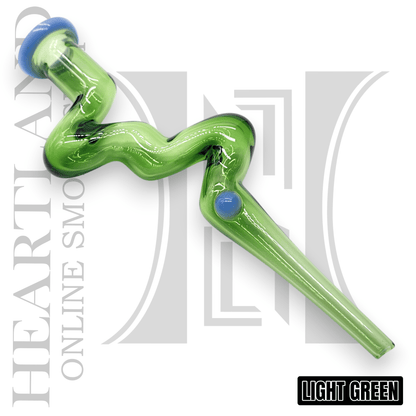 7" borosilicate Glass Zig Zag Dab Straw Nectar Collector