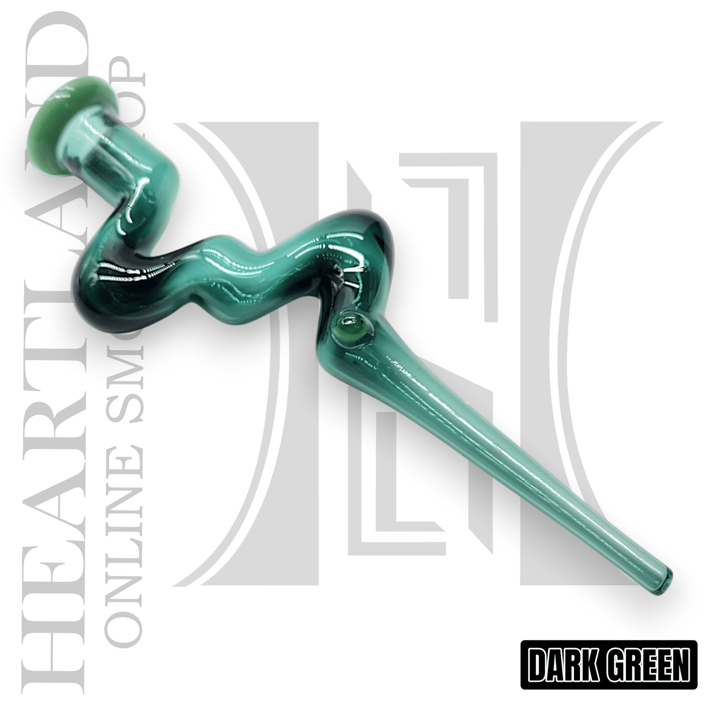 7" borosilicate Glass Zig Zag Dab Straw Nectar Collector