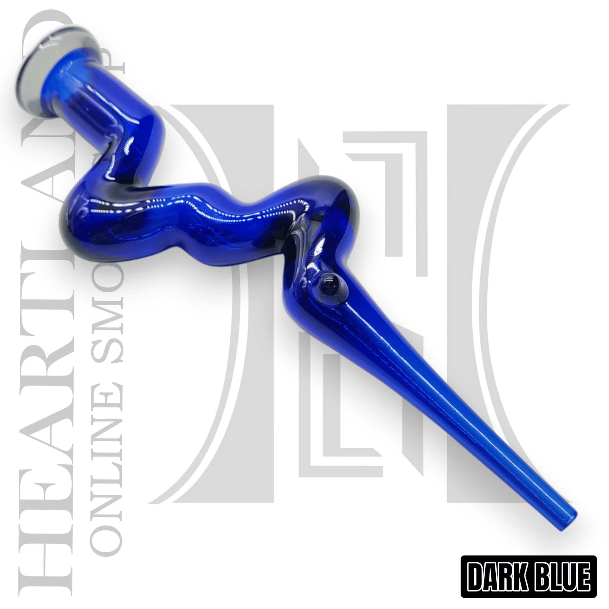 7" borosilicate Glass Zig Zag Dab Straw Nectar Collector