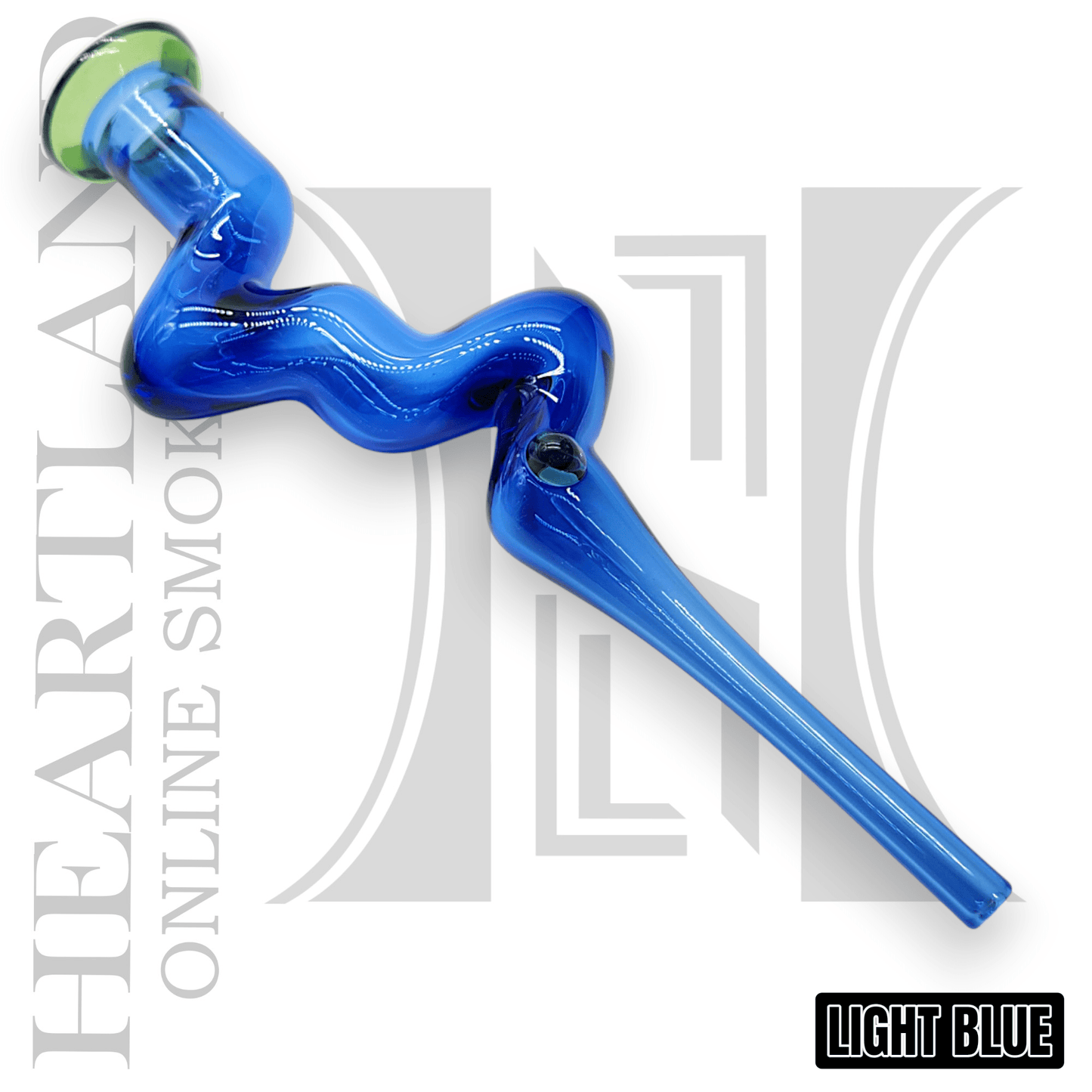 7" borosilicate Glass Zig Zag Dab Straw Nectar Collector
