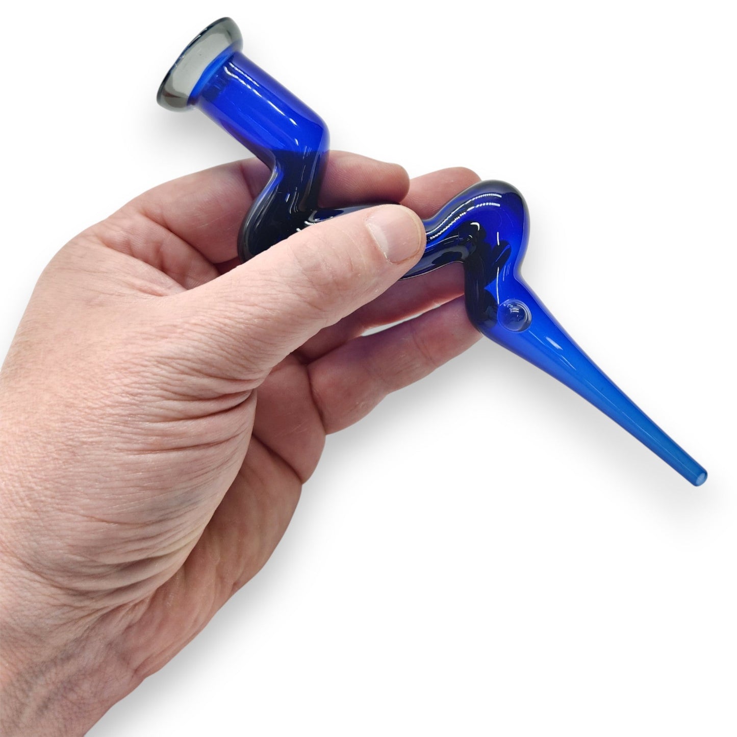 7" borosilicate Glass Zig Zag Dab Straw Nectar Collector