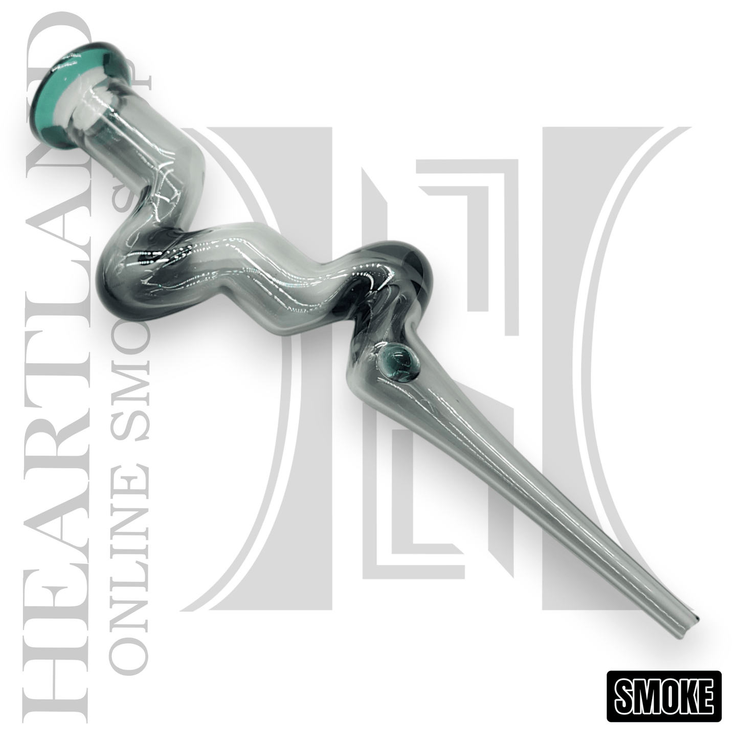 7" borosilicate Glass Zig Zag Dab Straw Nectar Collector