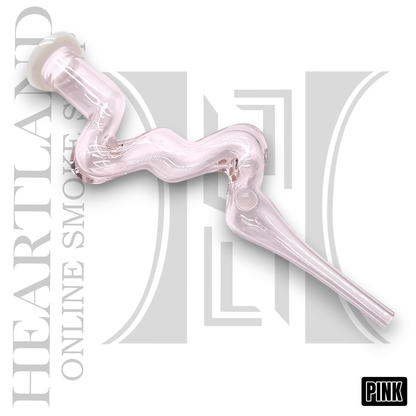 7" borosilicate Glass Zig Zag Dab Straw Nectar Collector