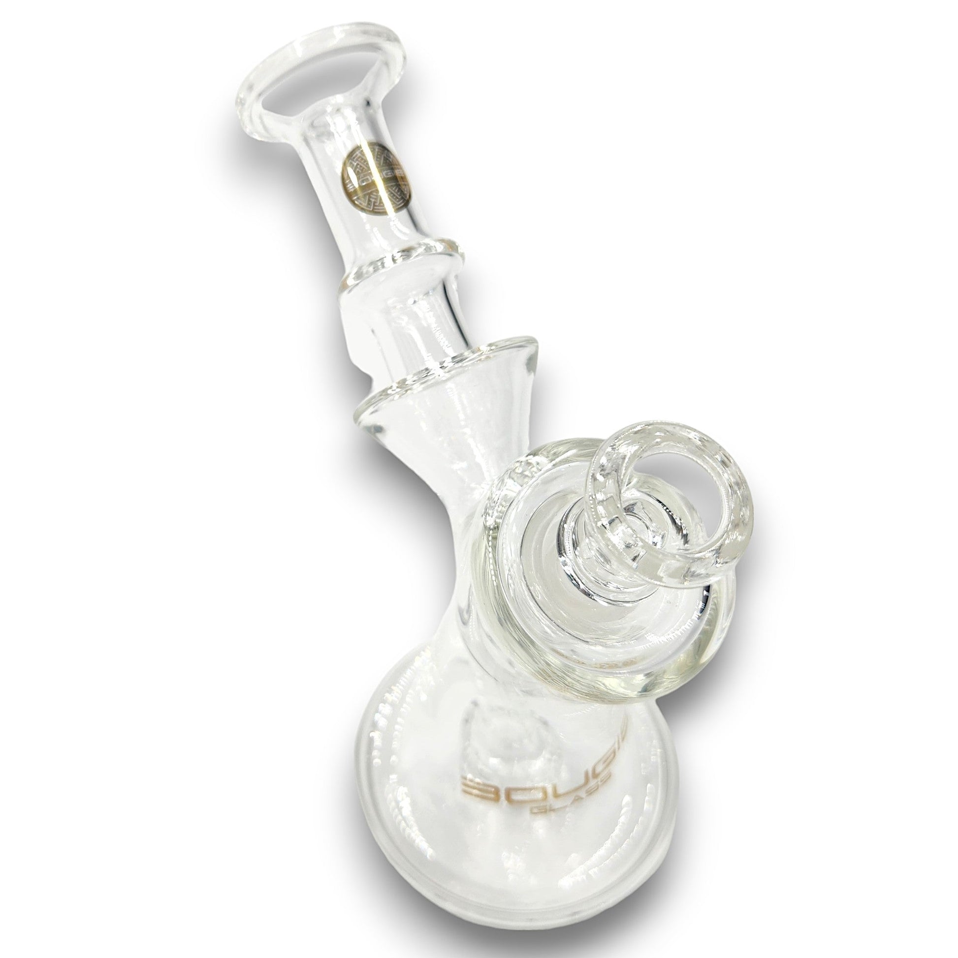 7" Bougie Angled Beaker Circ Perc Bong - Heartland Smoke Shop