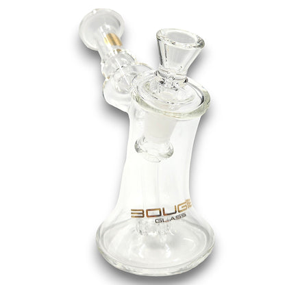7" Bougie Angled Beaker Circ Perc Bong - Heartland Smoke Shop