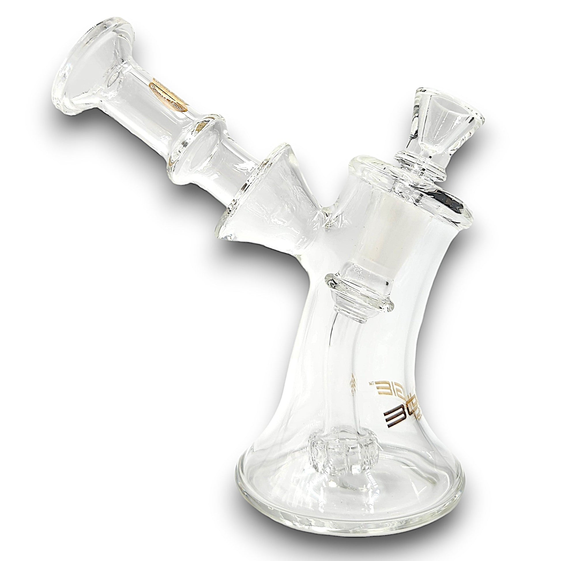 7" Bougie Angled Beaker Circ Perc Bong - Heartland Smoke Shop