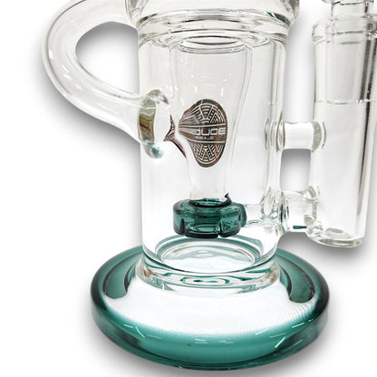 7" Bougie Circ Percolator Volcano Recycler Bong