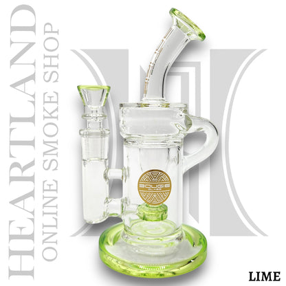 7" Bougie Circ Percolator Volcano Recycler Bong