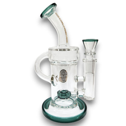 7" Bougie Circ Percolator Volcano Recycler Bong