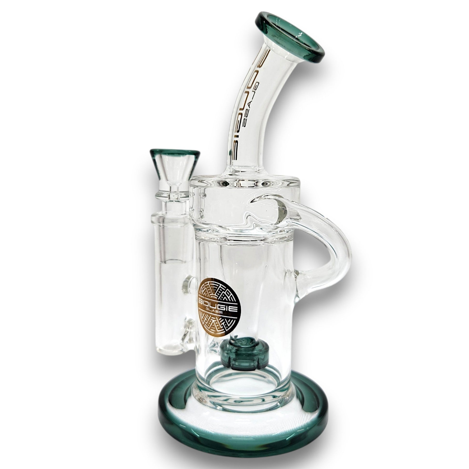 7" Bougie Circ Percolator Volcano Recycler Bong
