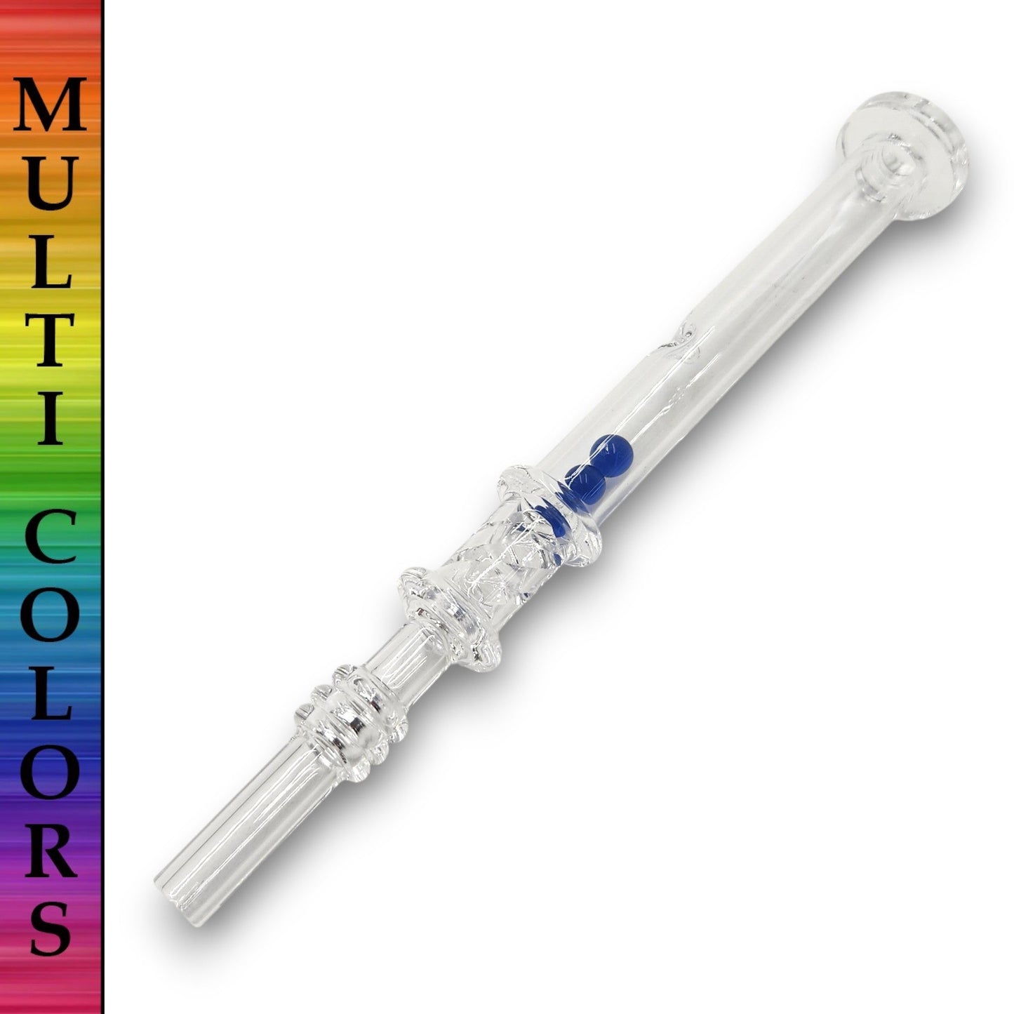 7" Cookies Brand Glass Honey Twist Vapor Straw Nectar Collector