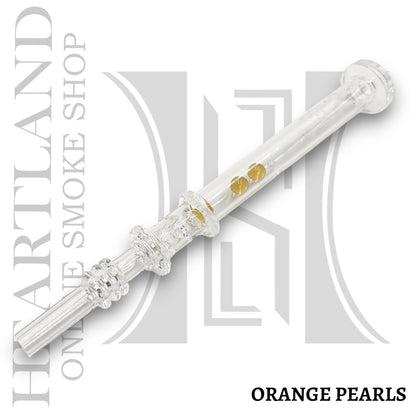 7" Cookies Brand Glass Honey Twist Vapor Straw Nectar Collector