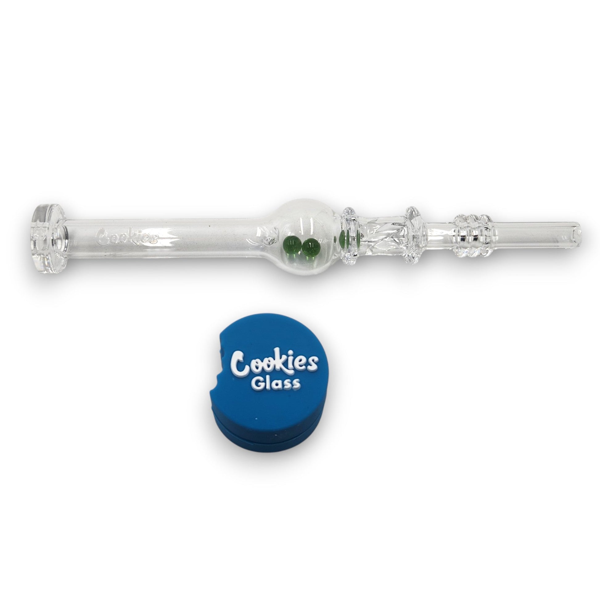 7" Cookies Brand Glass Vapor Straw Nectar Collector