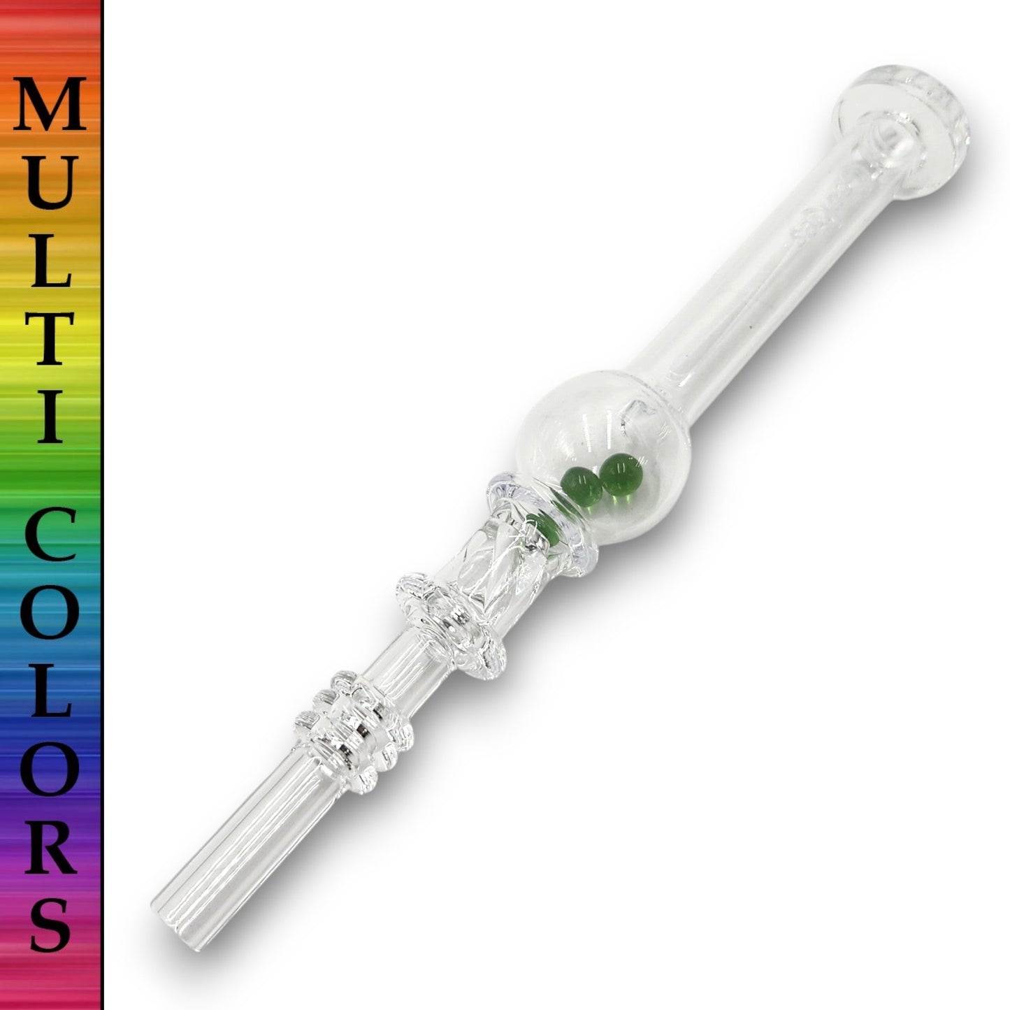 7" Cookies Brand Glass Vapor Straw Nectar Collector