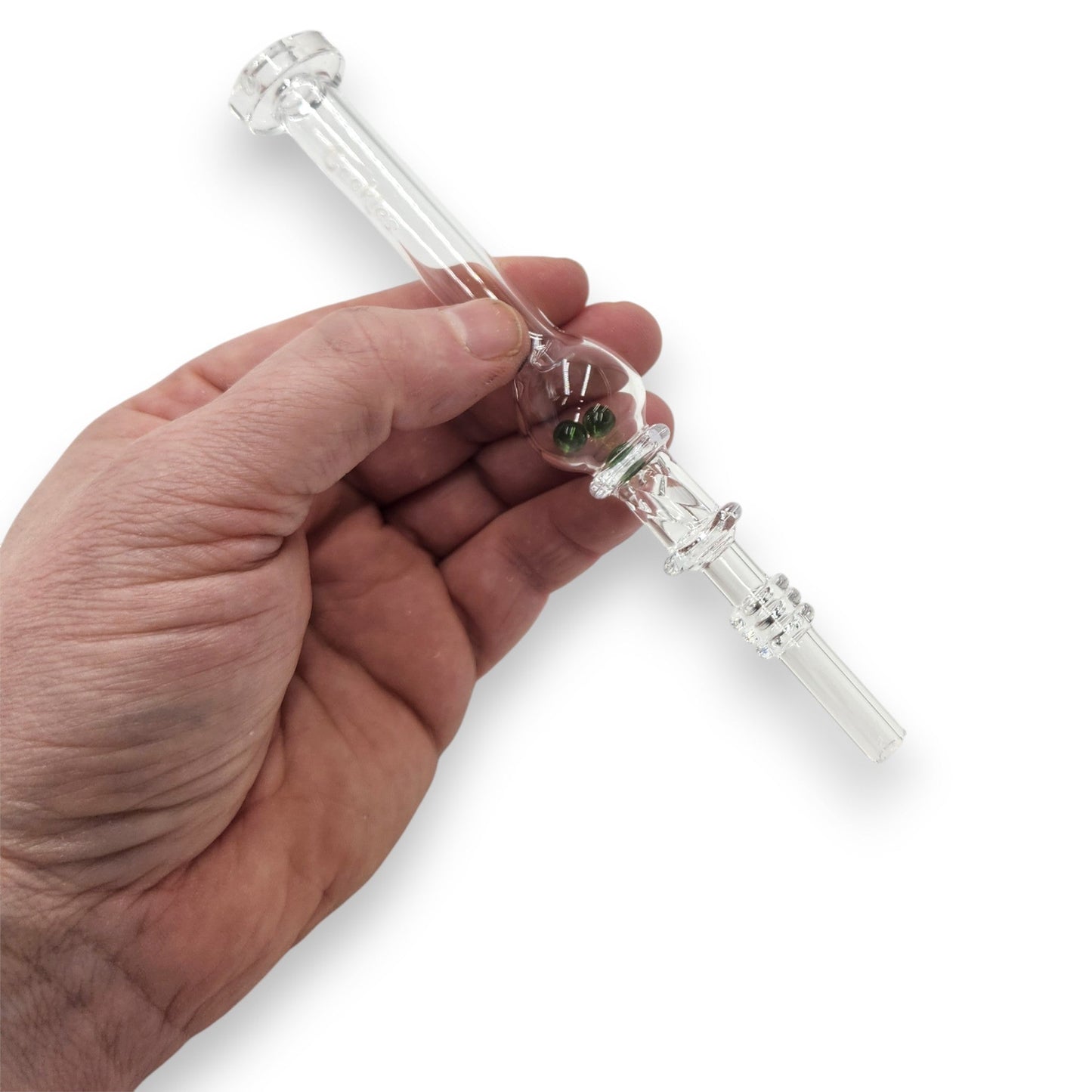 7" Cookies Brand Glass Vapor Straw Nectar Collector