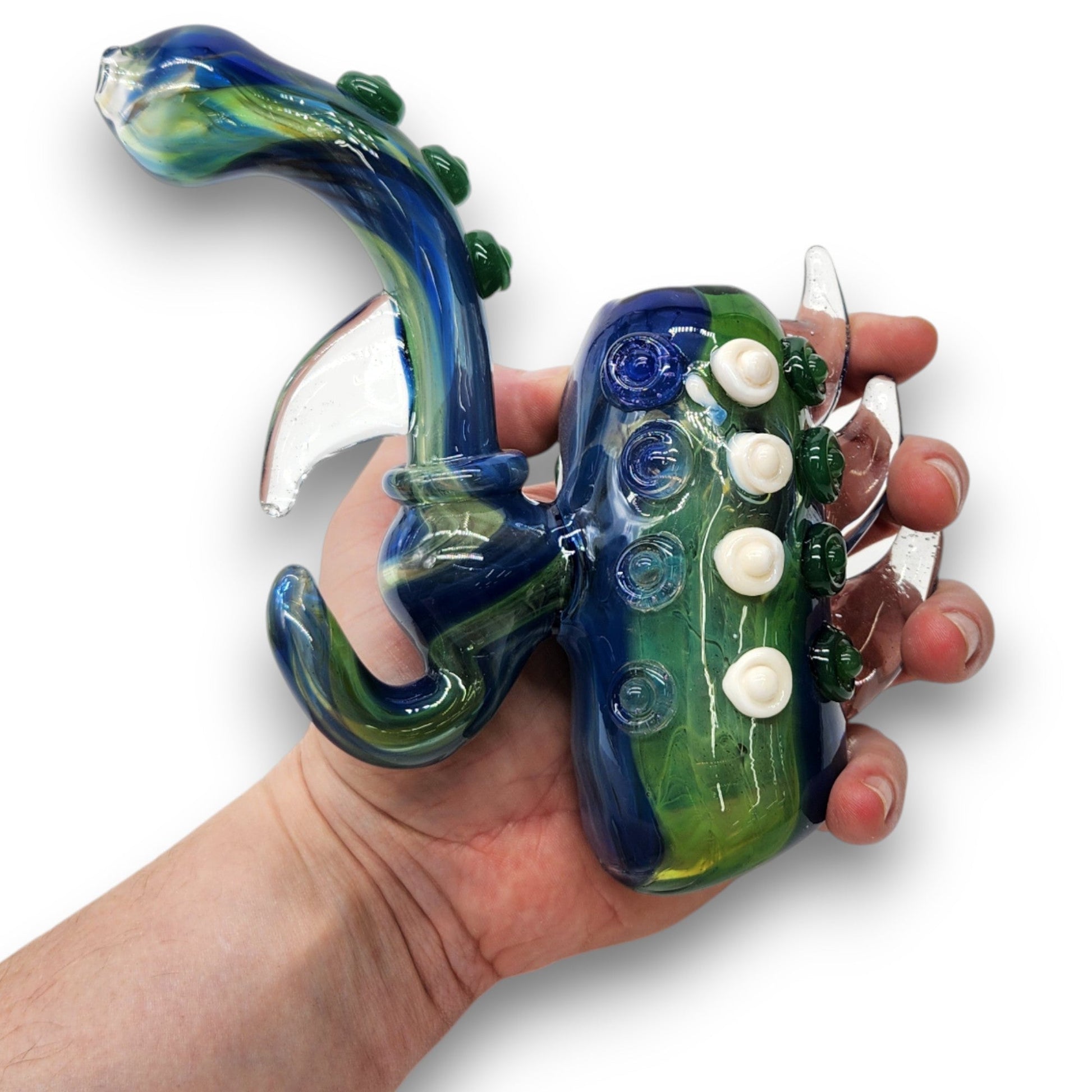 7" Dragon Bubbler Bong