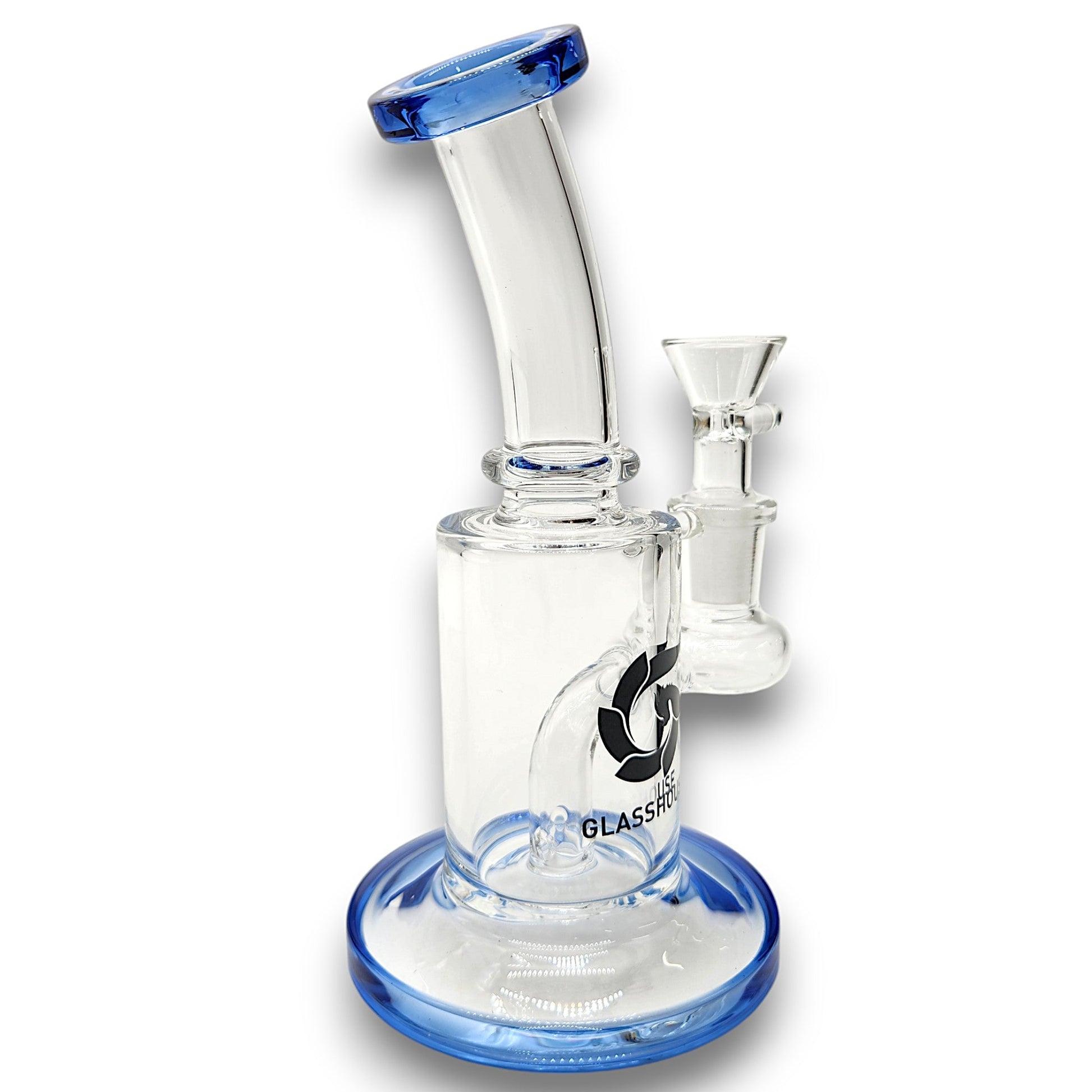 7" Glasshouse Banger Hanger Series - 43 Hole Perc Bong