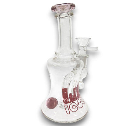 7" Icon Hole Perc Bong