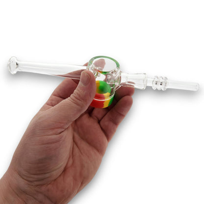 7" SeshGear Nectar Collector Dab Straw with Reclaim Catch