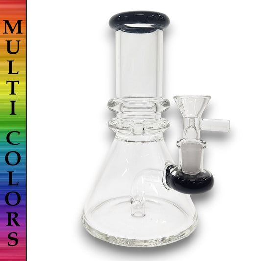7" Thick Diffused Downstem Perc Beaker Bong