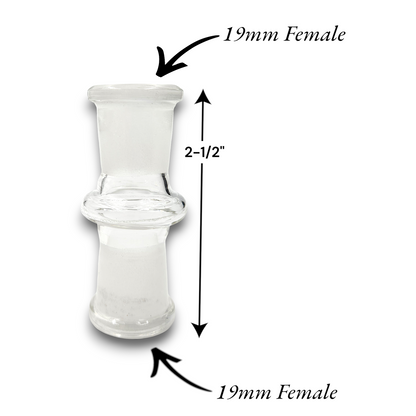 19mm Female to 19mm Female Adapter