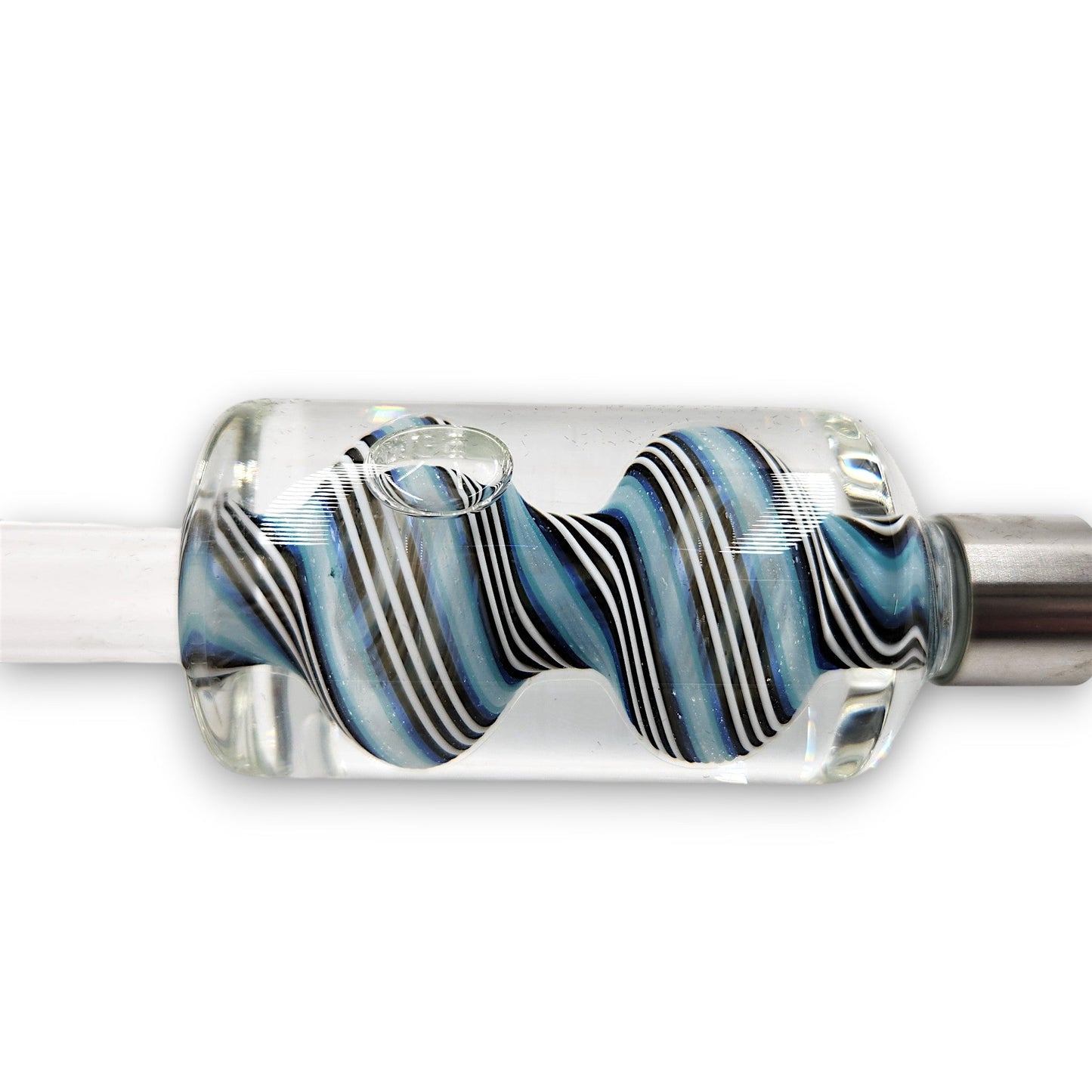 7.5" Glycerin Dab Straw Ceramic Tip Nectar Collector and Dish