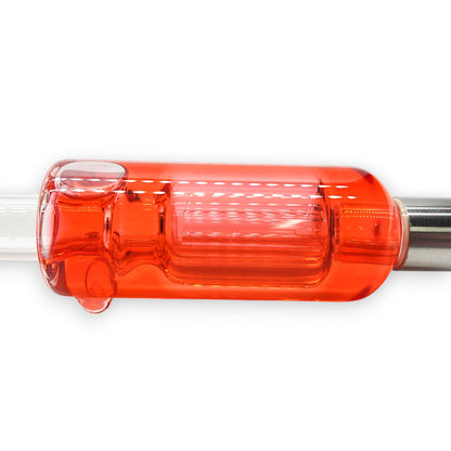 7.5" Glycerin Dab Straw Titanium Tip Nectar Collector and Dish