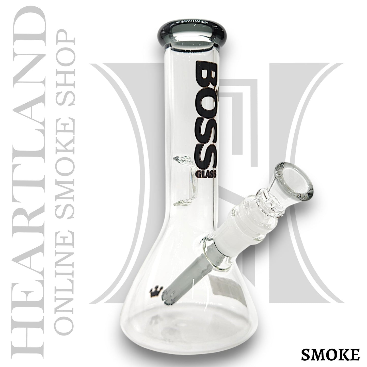 8" Boss Glass Beaker Bong (New Style)