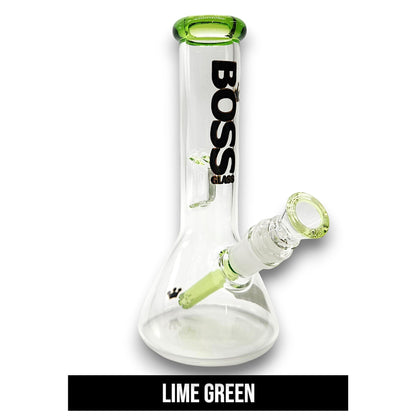 8" Boss Glass Beaker Bong (New Style)