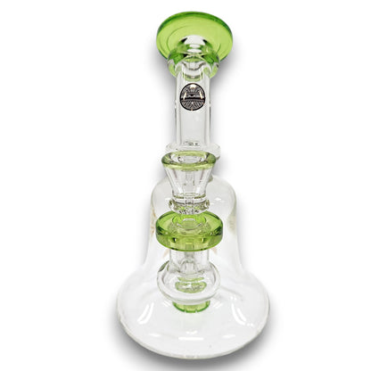 8" Bougie Bell Shape Circ Perc Bong