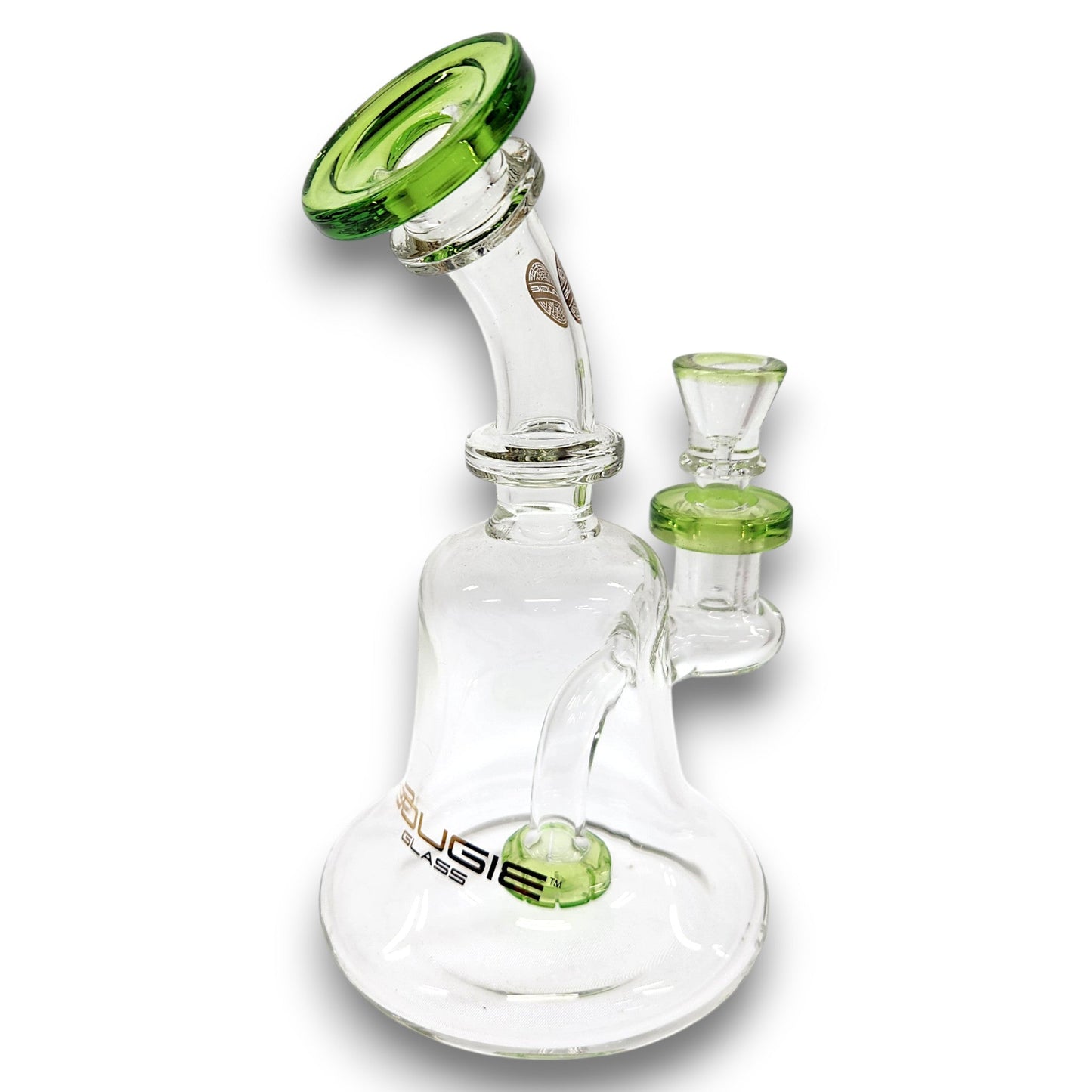 8" Bougie Bell Shape Circ Perc Bong