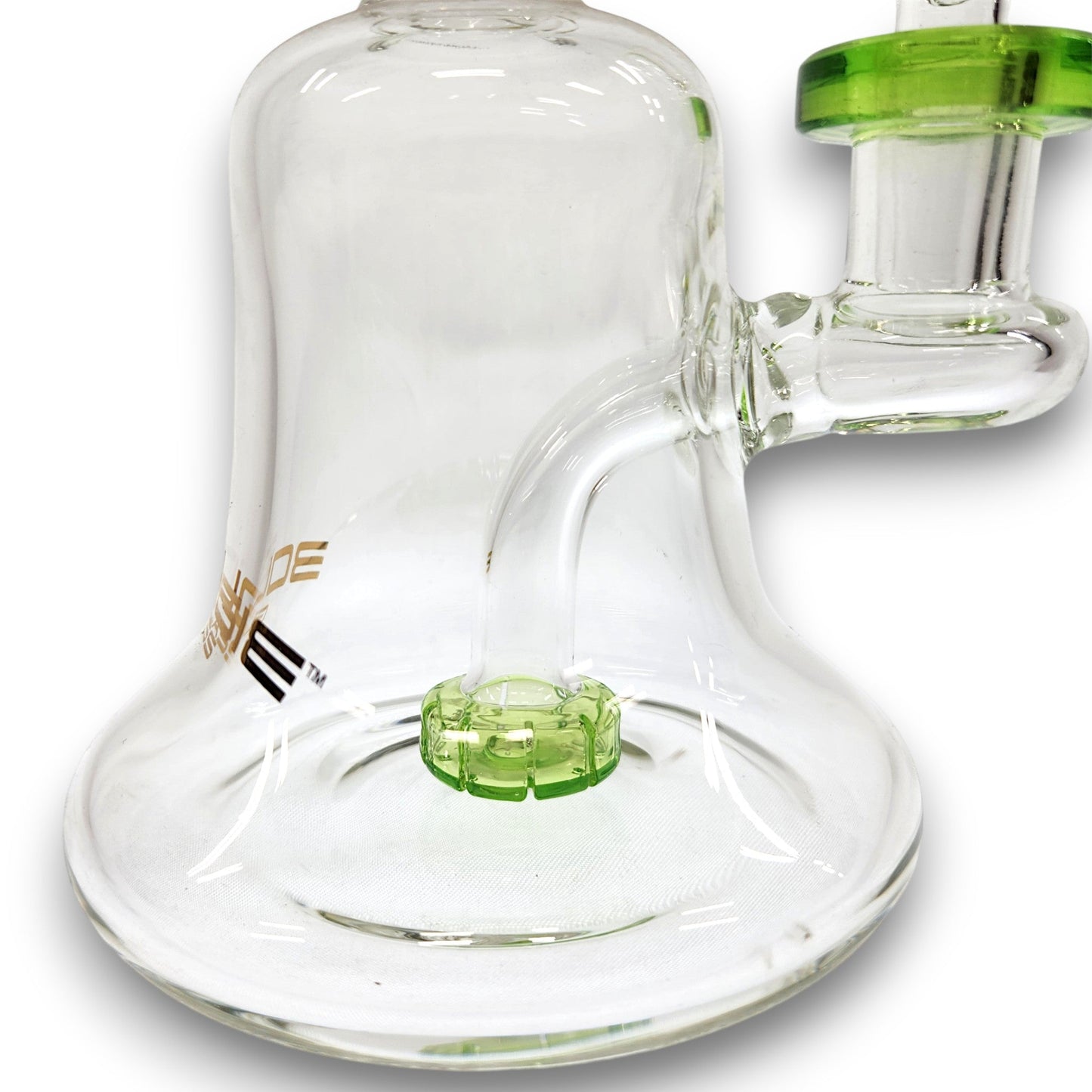 8" Bougie Bell Shape Circ Perc Bong
