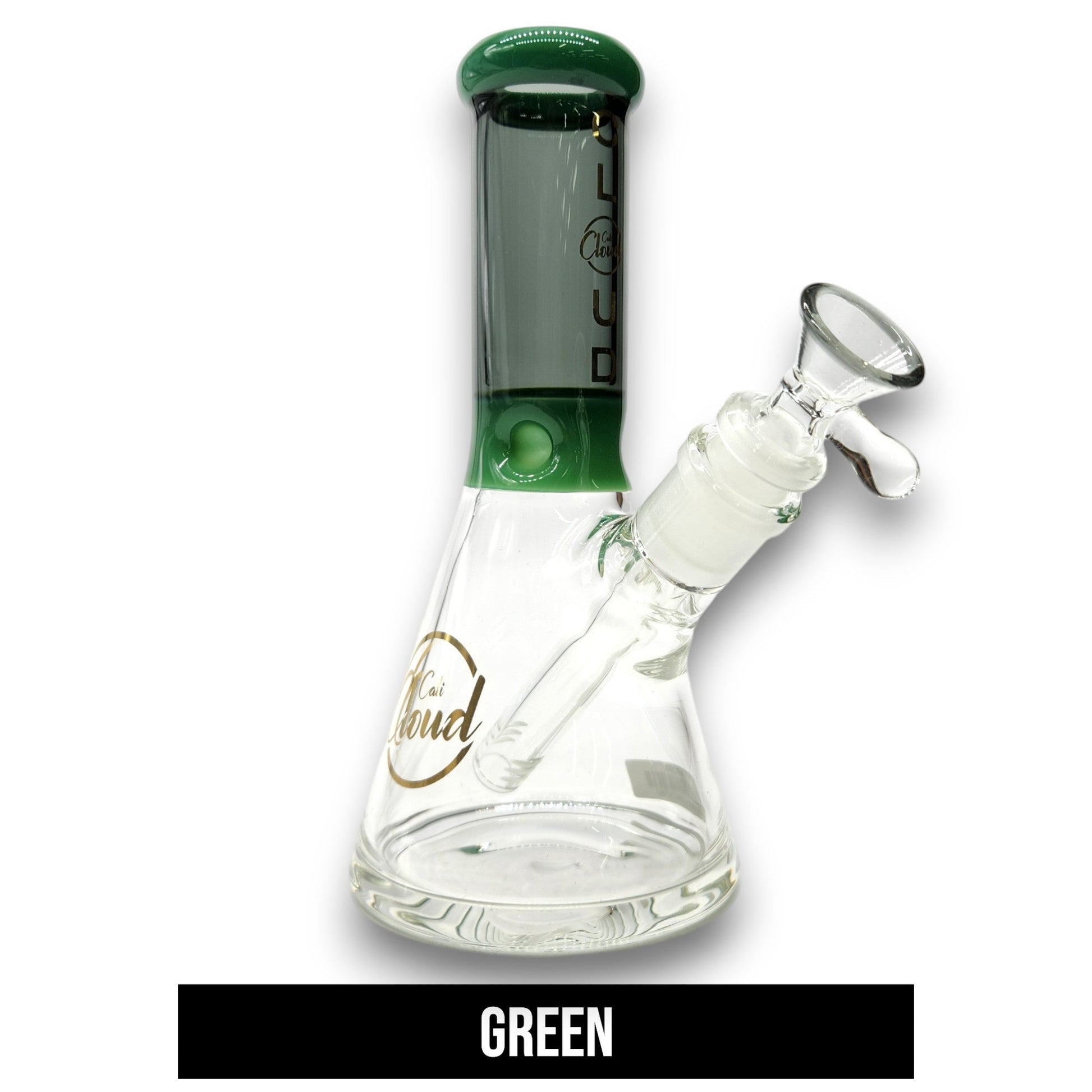 8" Cali CloudX Colored Beaker Bong