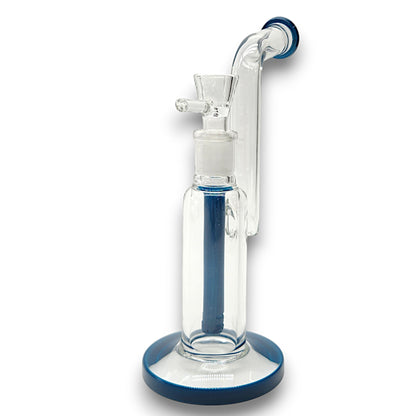 8" Color Long Neck Bubbler Bong