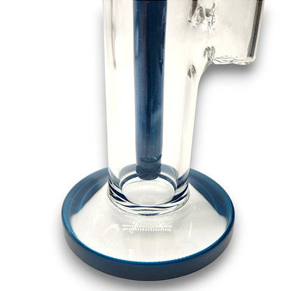 8" Color Long Neck Bubbler Bong