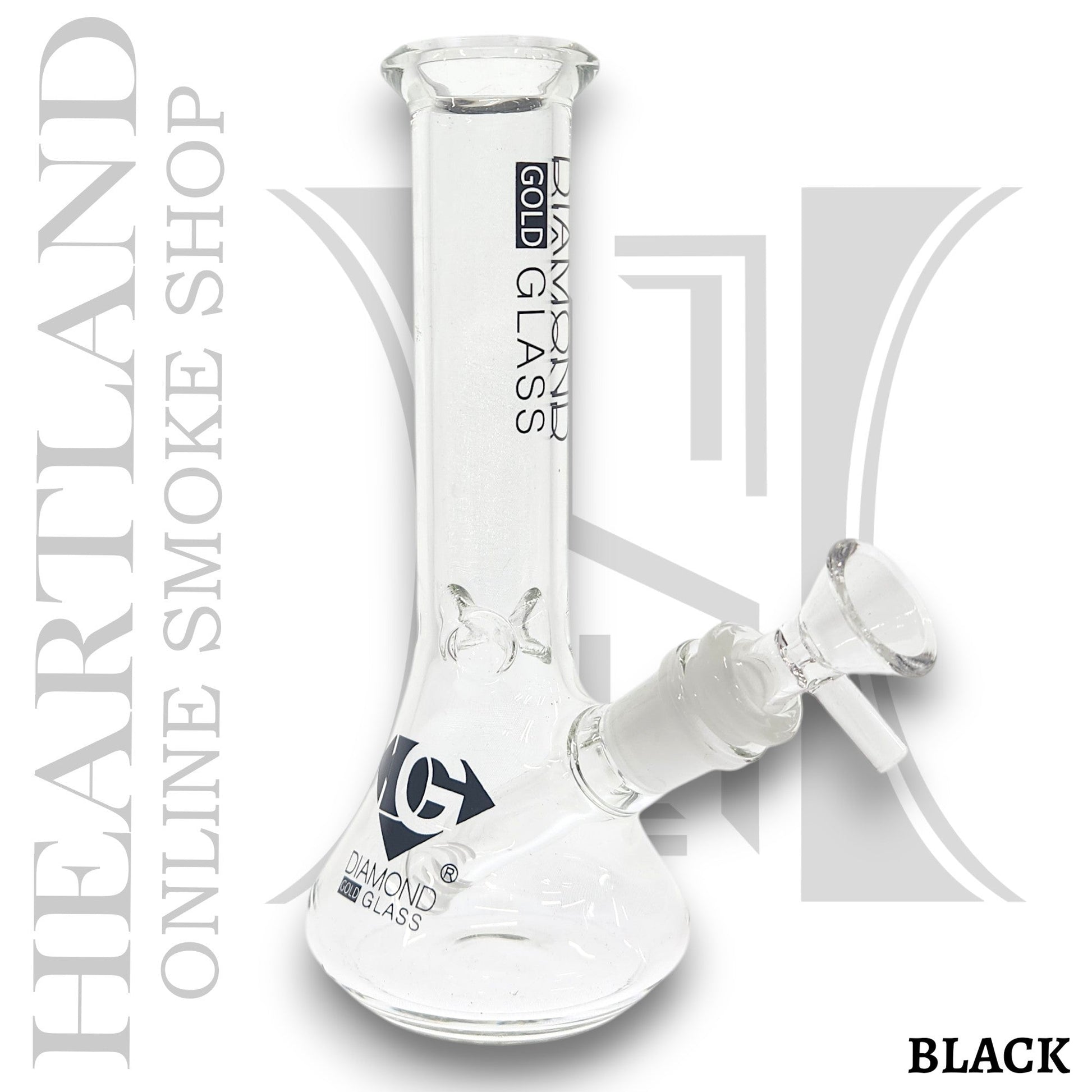 8" Diamond Glass Beaker