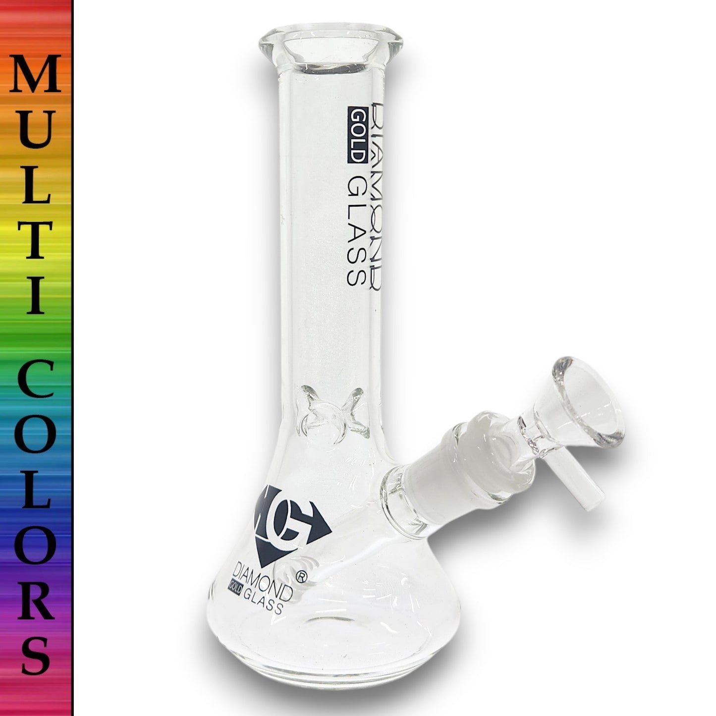 8" Diamond Glass Beaker