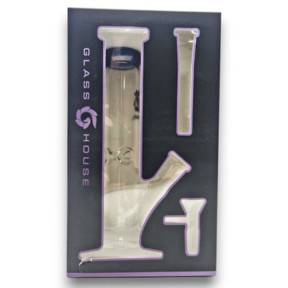 8" Glasshouse Series - 103 Straight Tube Bong